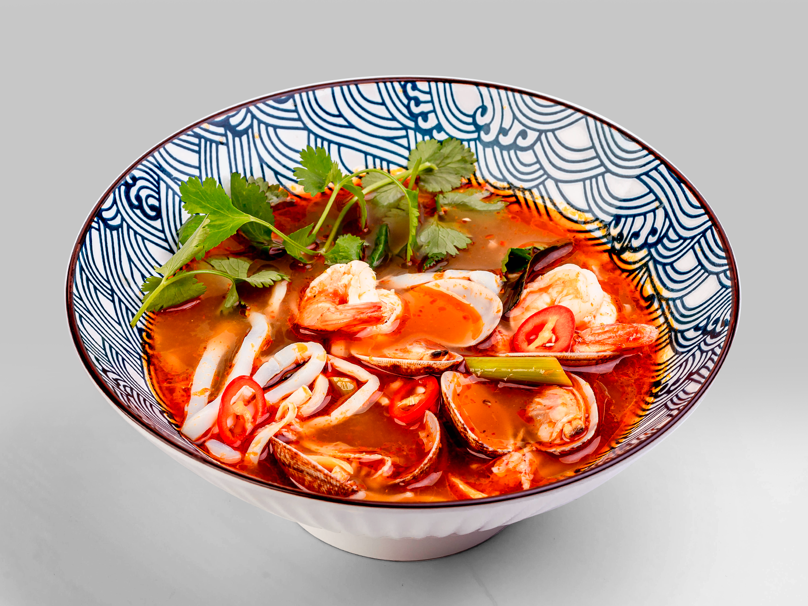 Том Ям классический с вонголе