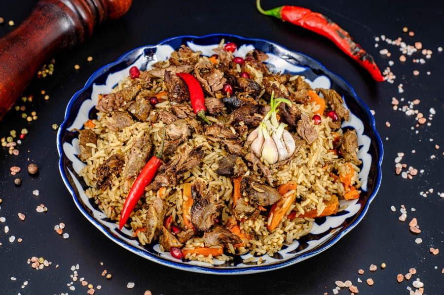 Плов на компанию из ягнёнка