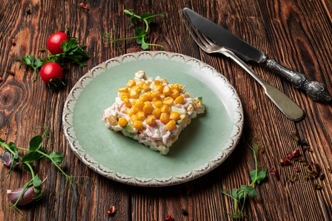 Салат "Мистер Крабс"