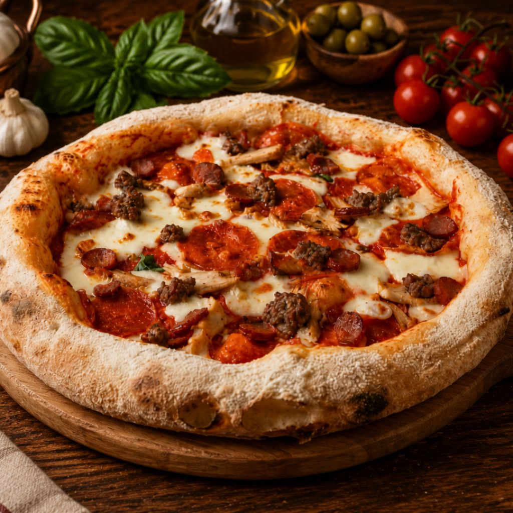 Пицца Ели мясо 30 см