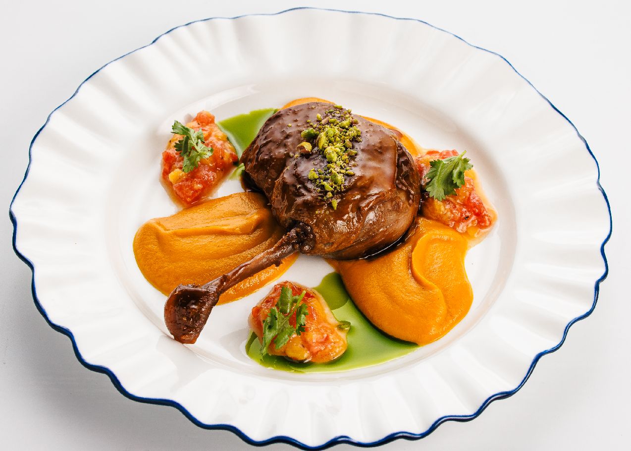 Утка Конфи в соусе Демиглас