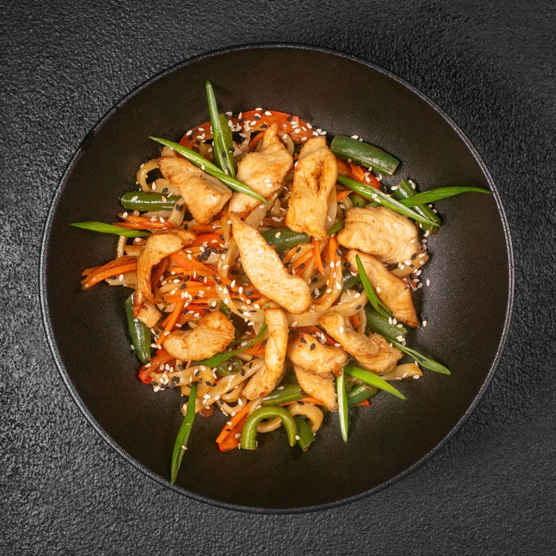 Wok с цыплёнком