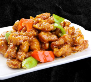 Мясо в крахмале в соевом соусе