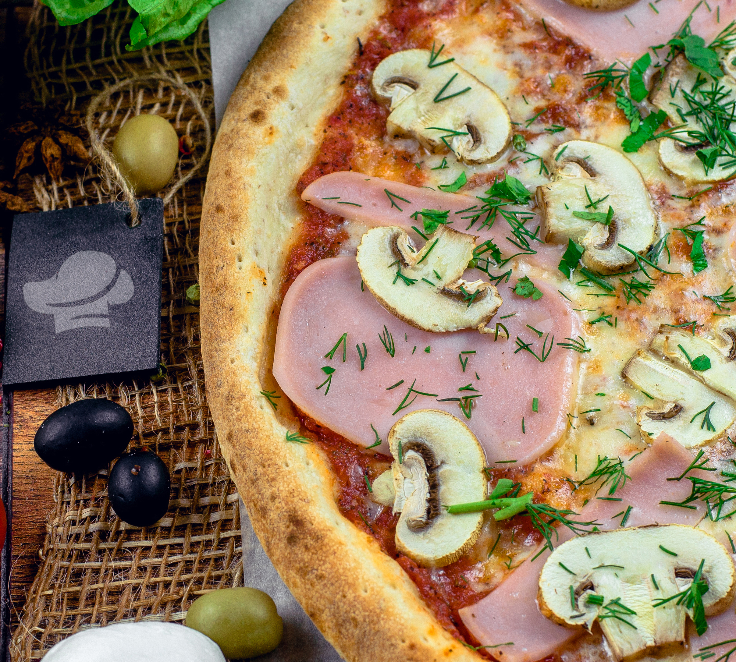 Прошутто кон фунги