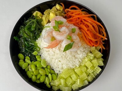 Поке с креветками