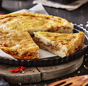 Киш с капустой