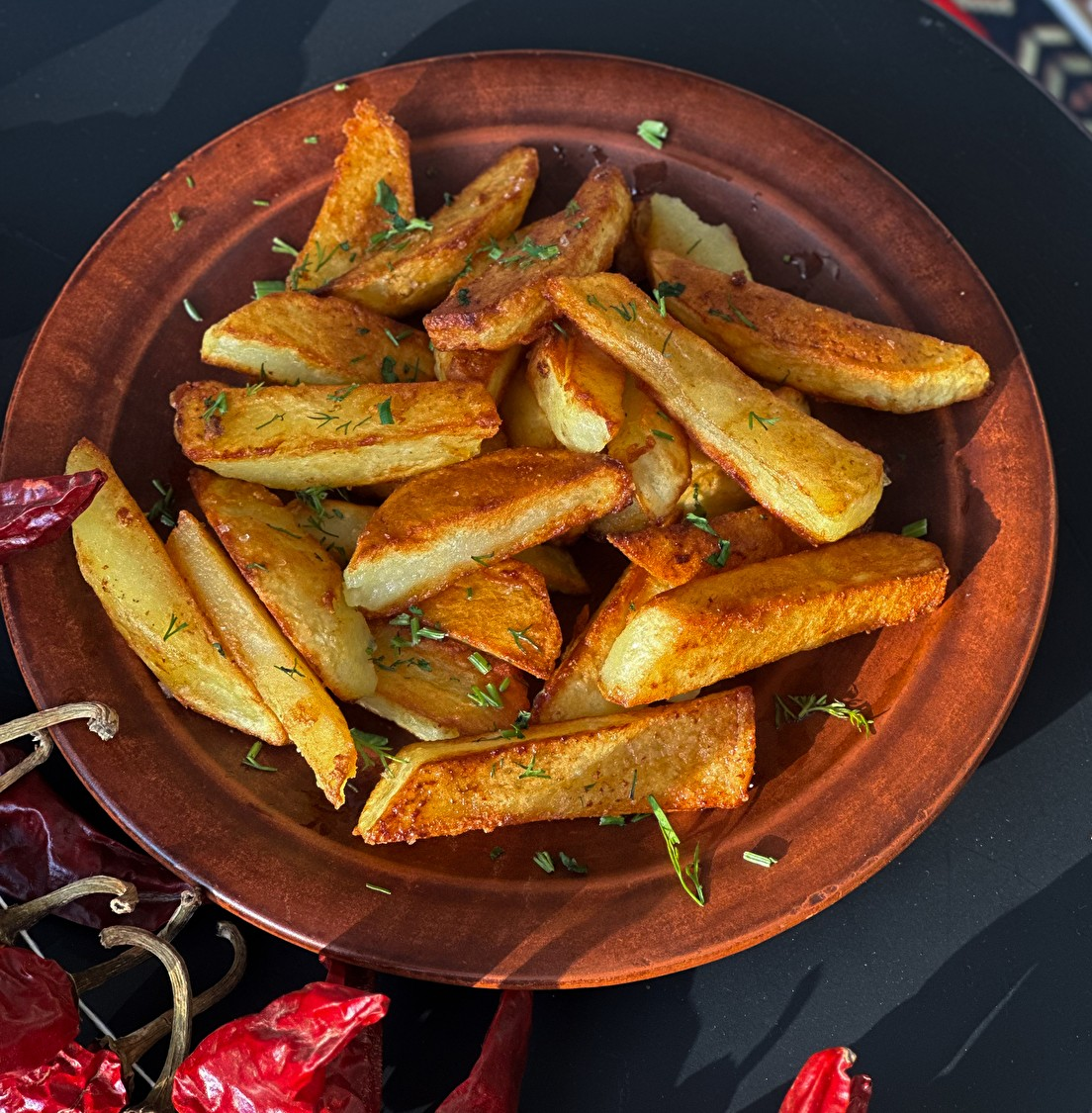 Картофель жареный на сковородке