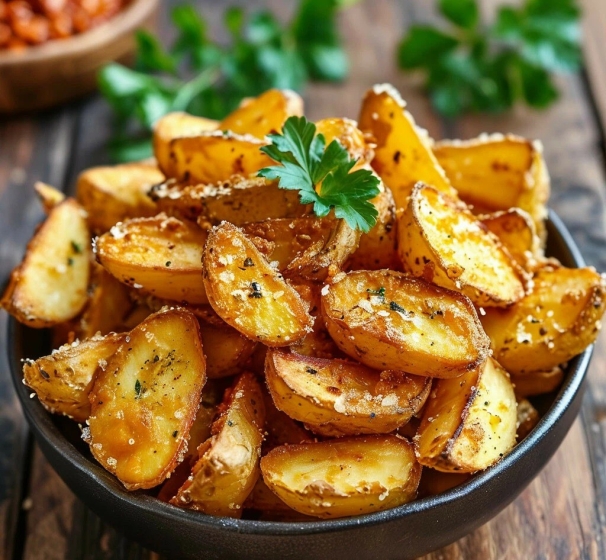 Картофель жаренный по-грузински