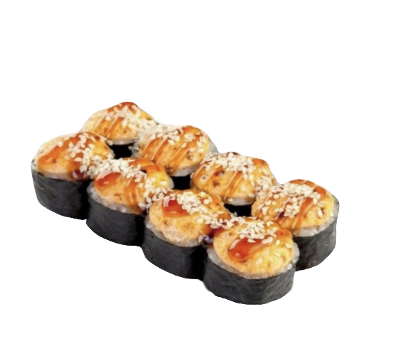 Запеченный с креветкой