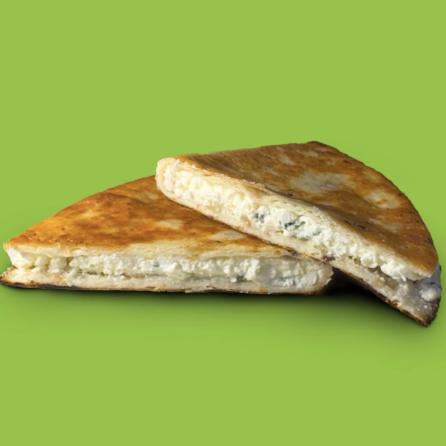 Тортилья с творогом и зеленью