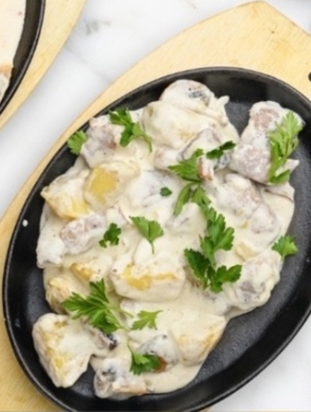 Сковородка со свининой