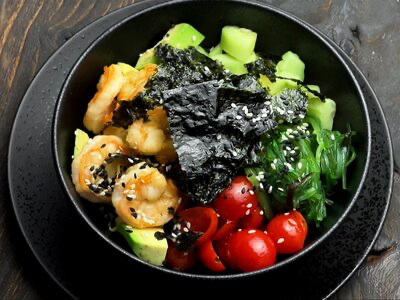 Поке с креветкой