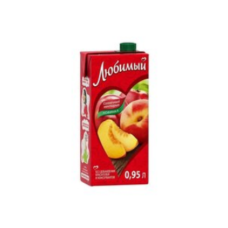 Сок Любимый Нектарин 950 мл