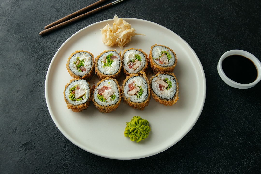 Цезарь ролл с курицей