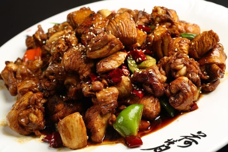 Курица по-сычуаньски