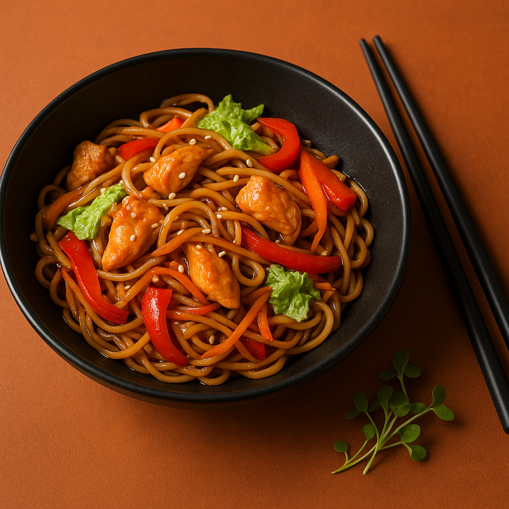 Wok c курицей