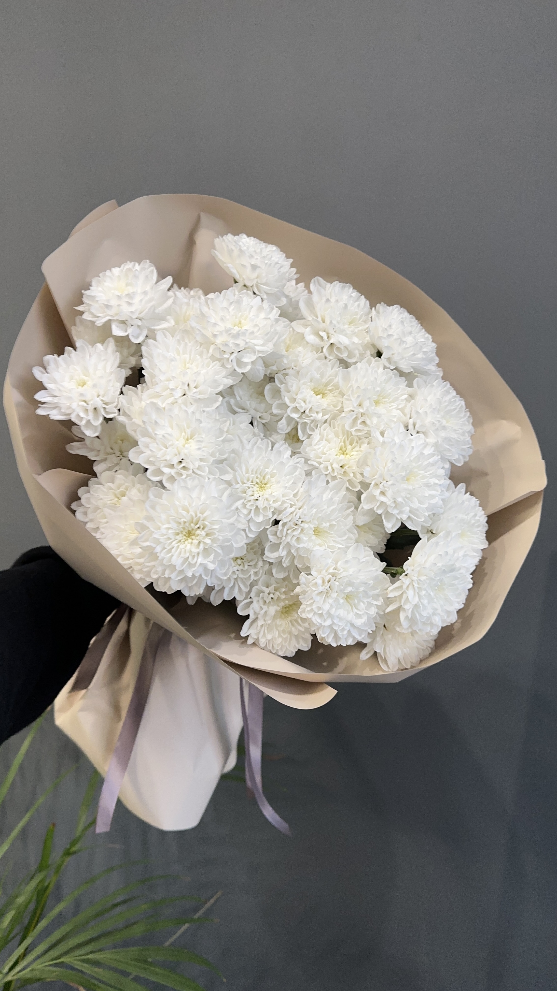 Букет хризантем 