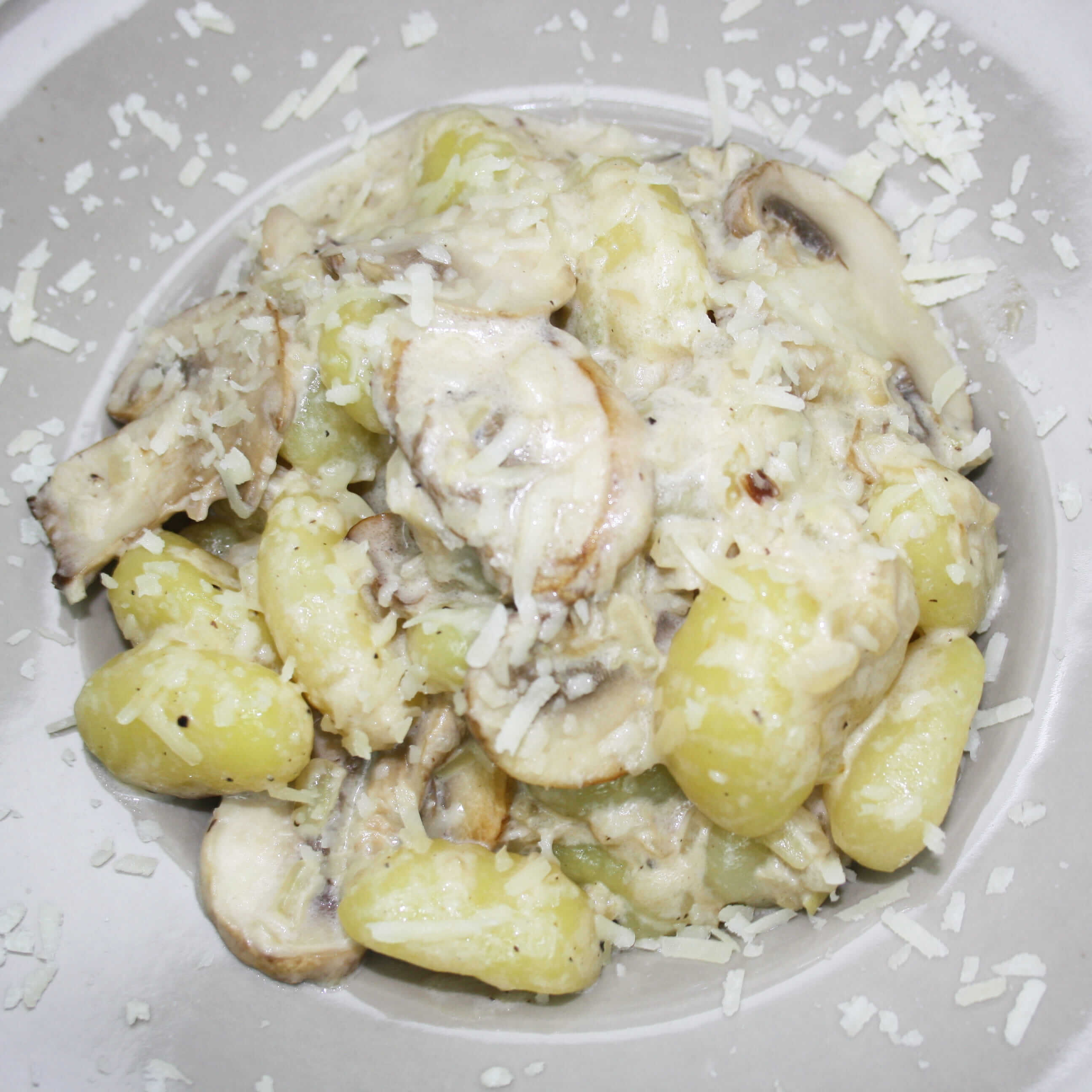 Ньокки с грибным соусом