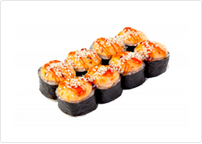 Запеченные роллы «С угрём»