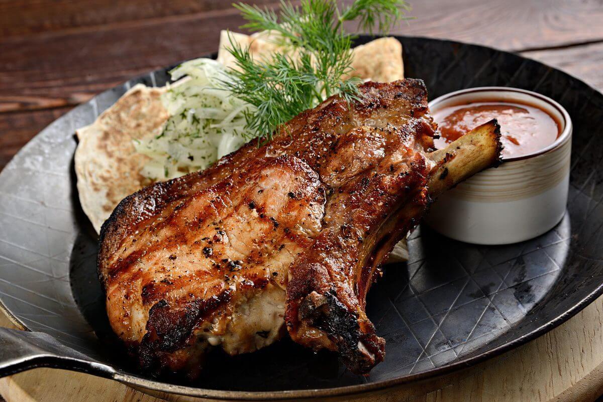 Шашлык из свиной Корейки 500гр