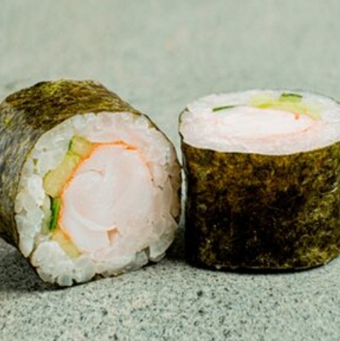 Хосомаки с креветкой