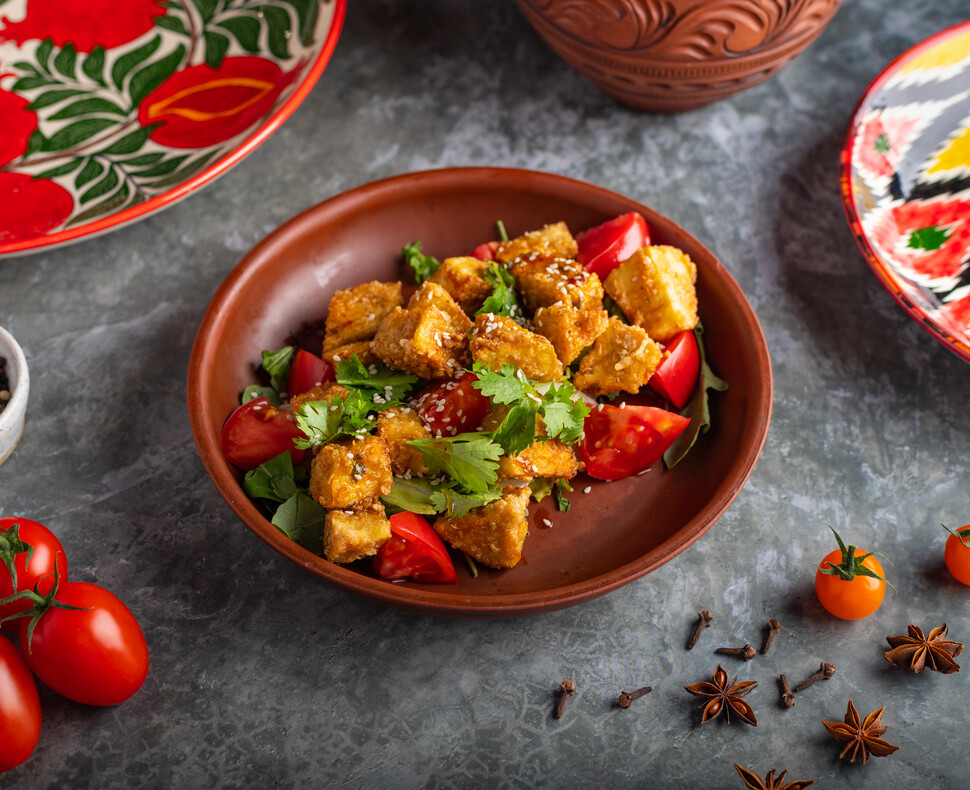 Салат Баклажаны по-азиатски