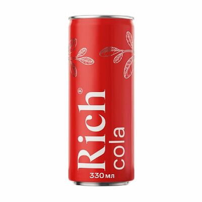 Напиток Rich Cola газированный 330 мл