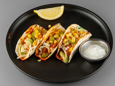 Тако с курицей