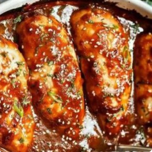 Курочка в медово-горчичном соусе