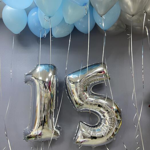 Шары на 15 лет