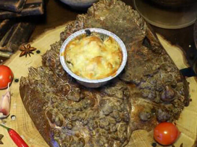 Жульен с курицей и грибами