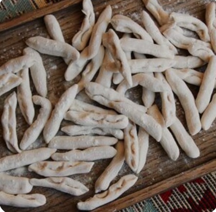 Галушки из пшеничной муки заморозка