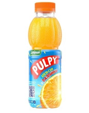 Pulpy Апельсин 500 мл