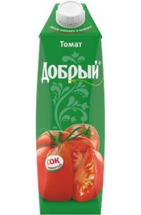 Сок добрый томат 1 л 