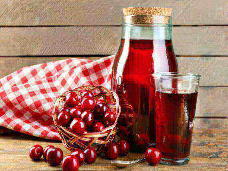 Компот домашний вишня