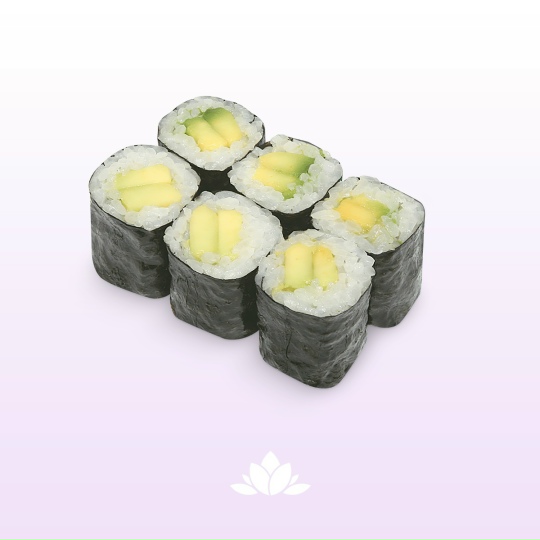Маки ролл авокадо
