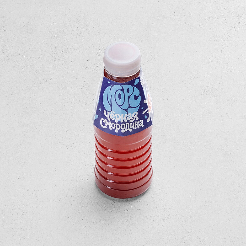 Морс из чёрной смородины 0,5л