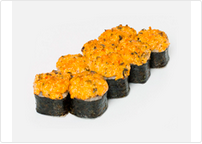 Запеченные роллы «С мидиями»