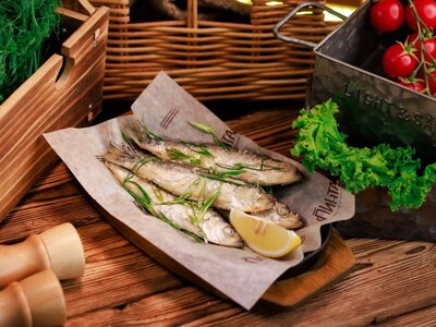 Сардины черноморские жареные