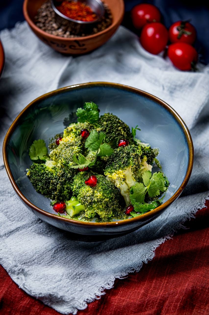 Брокколи на пару