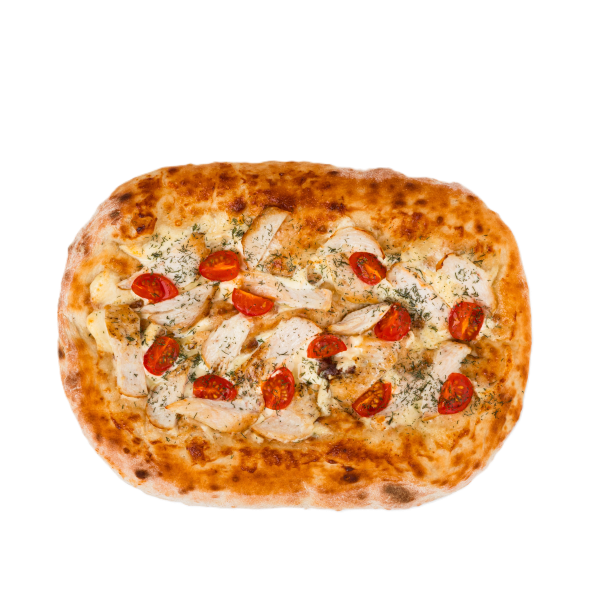 Римская пицца с курицей