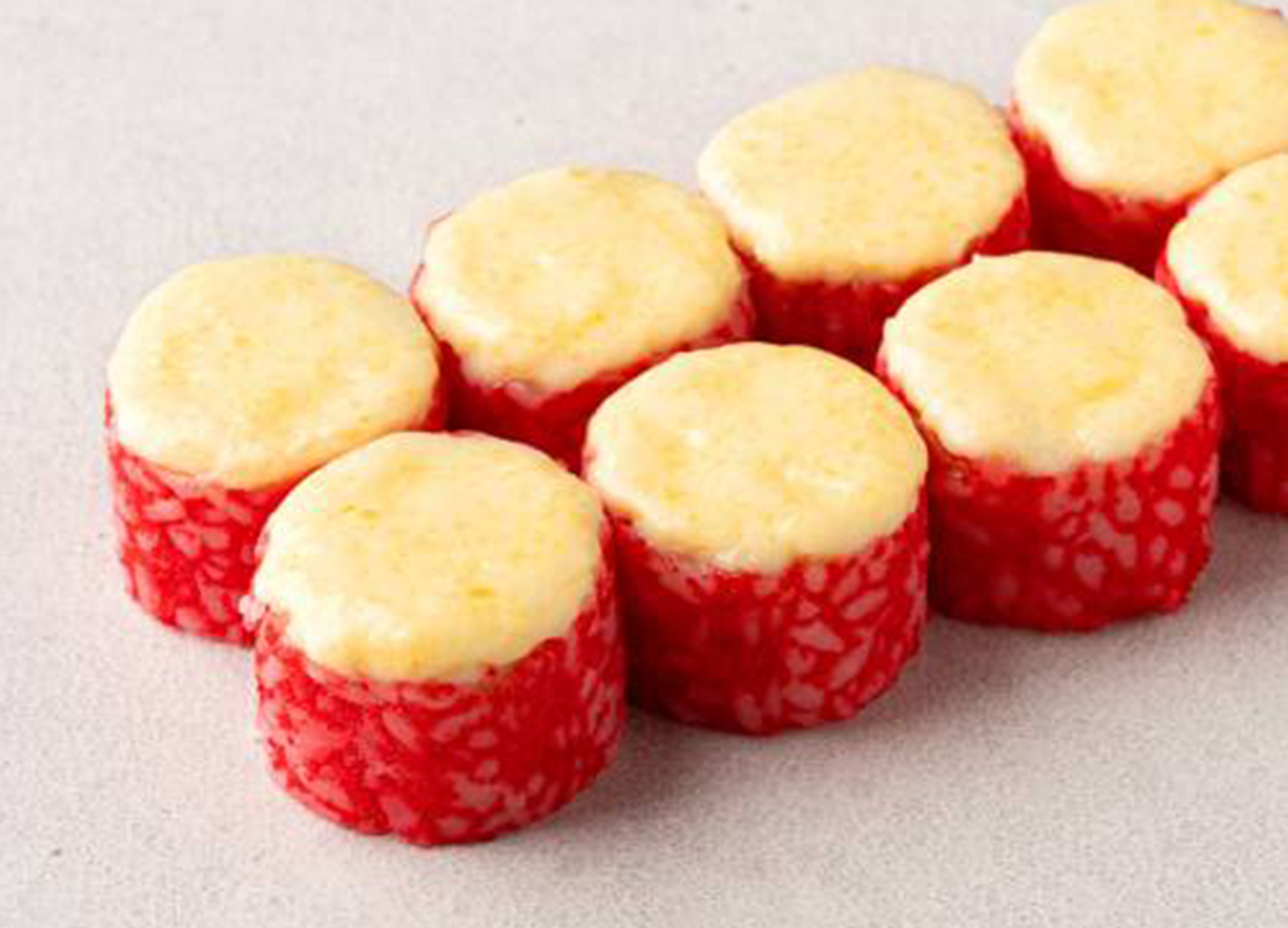 Лосось с моцареллой