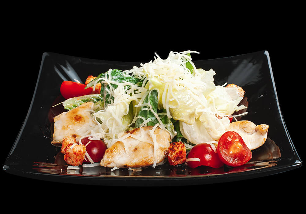 Цезарь с курицей
