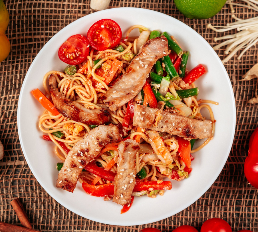 Рамён со свининой