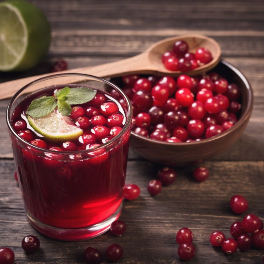 МОРС БРУСНИКА 0,5Л ИЗ ПРОТЁРТОЙ ЯГОДЫ