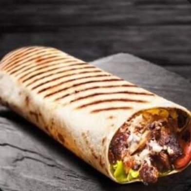 Шаурма сырная с курицей