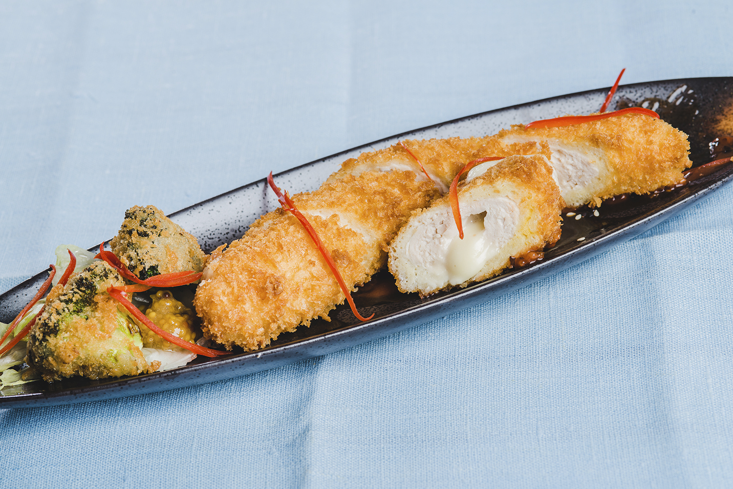 Куриная грудка с сыром