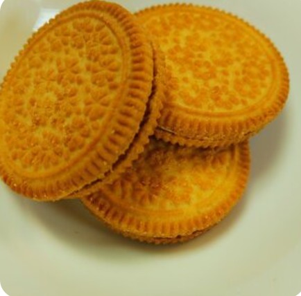 Печеньки белые 3шт