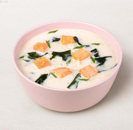 Суп Сливочный с лососем