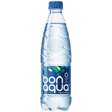 Вода питьевая BonAqua газ. 0,5 л
